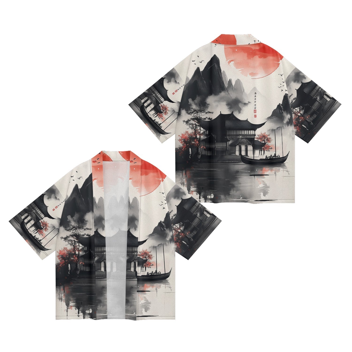 K27 Lake & Mountain Kimono Niepce