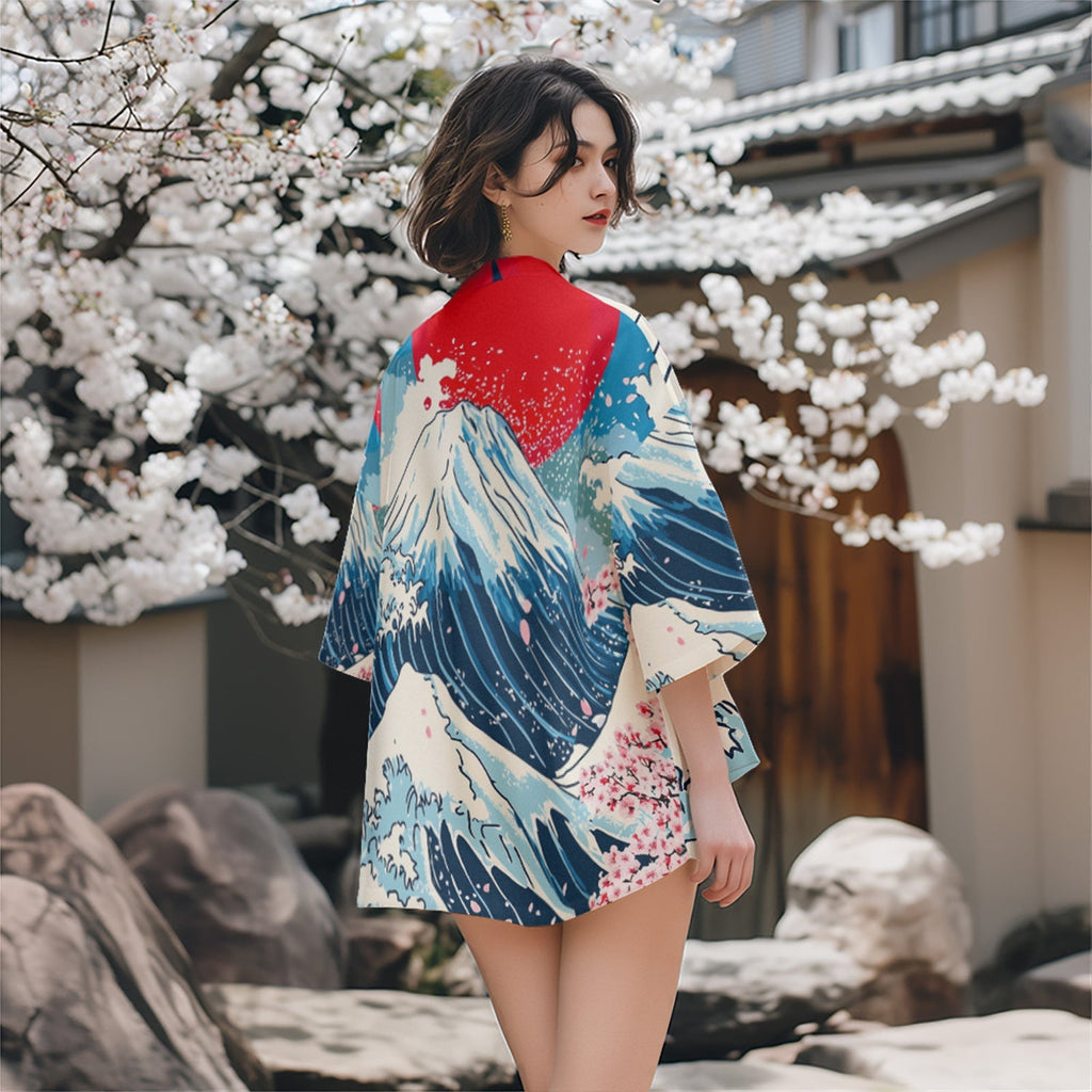K28 Fuji Waves Kimono Niepce