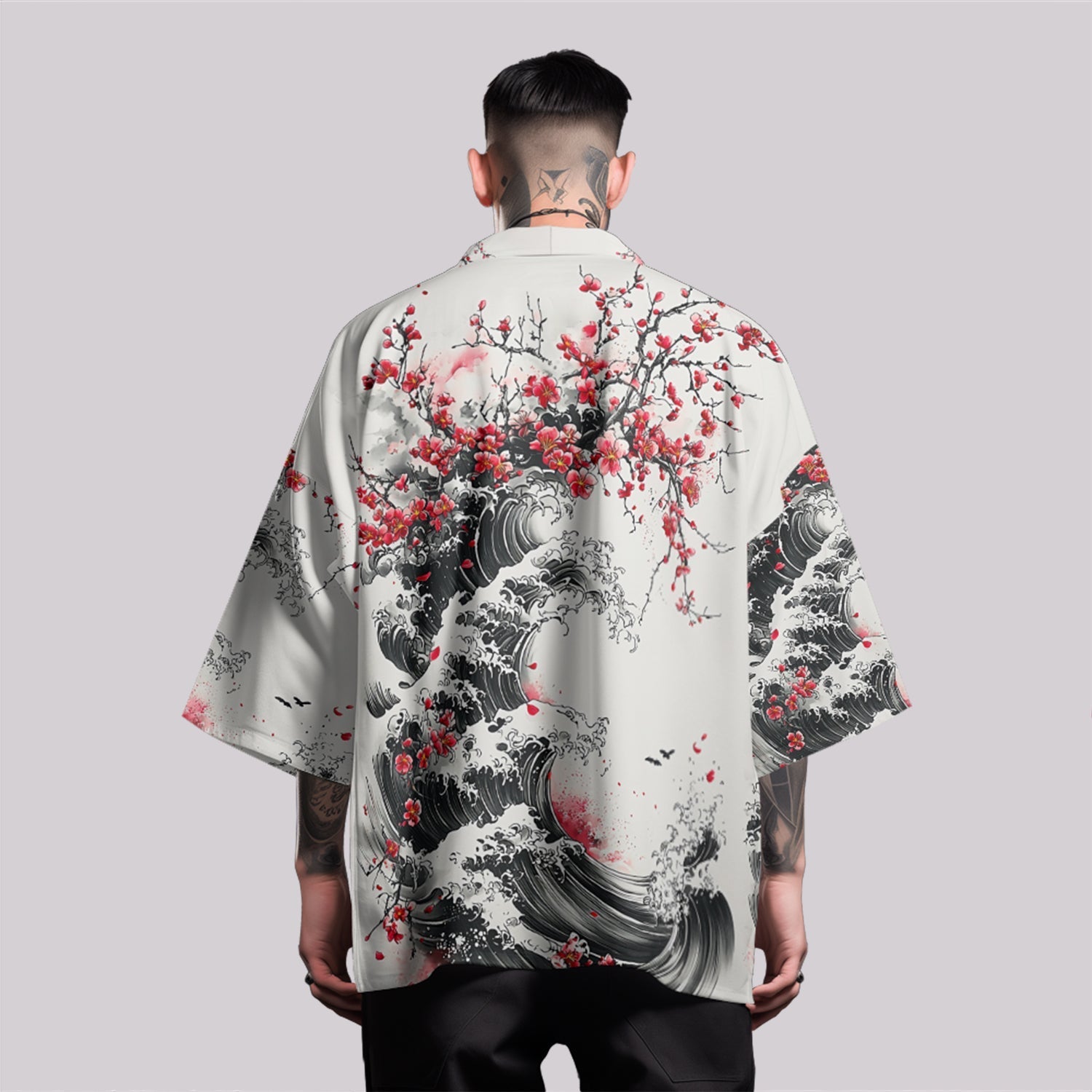 K29 Blossom Waves Kimono Niepce