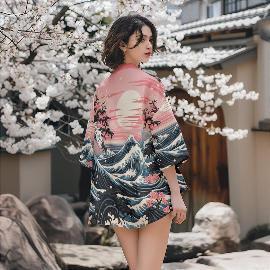 K30 Sunset Sea Kimono Niepce