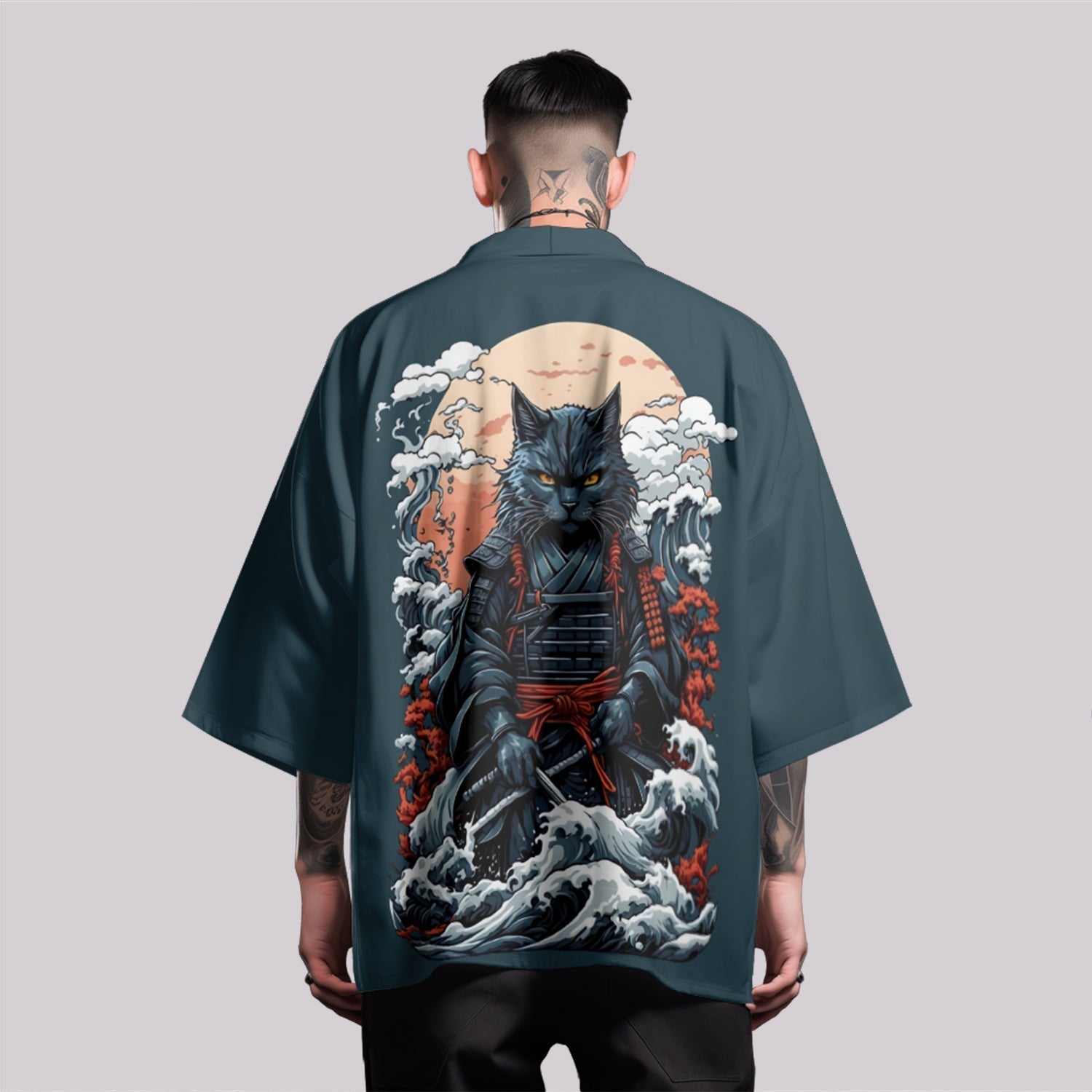 K31 Samurai Cat Kimono Niepce