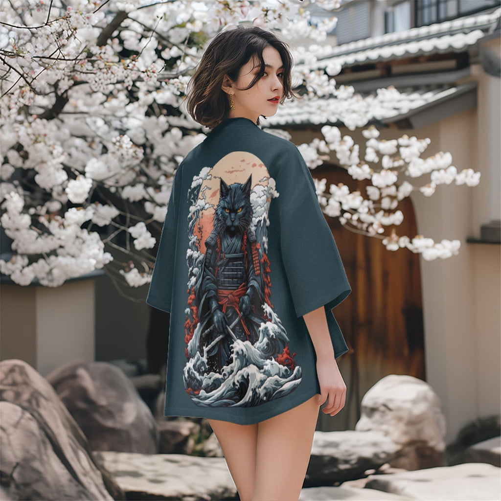 K31 Samurai Cat Kimono Niepce