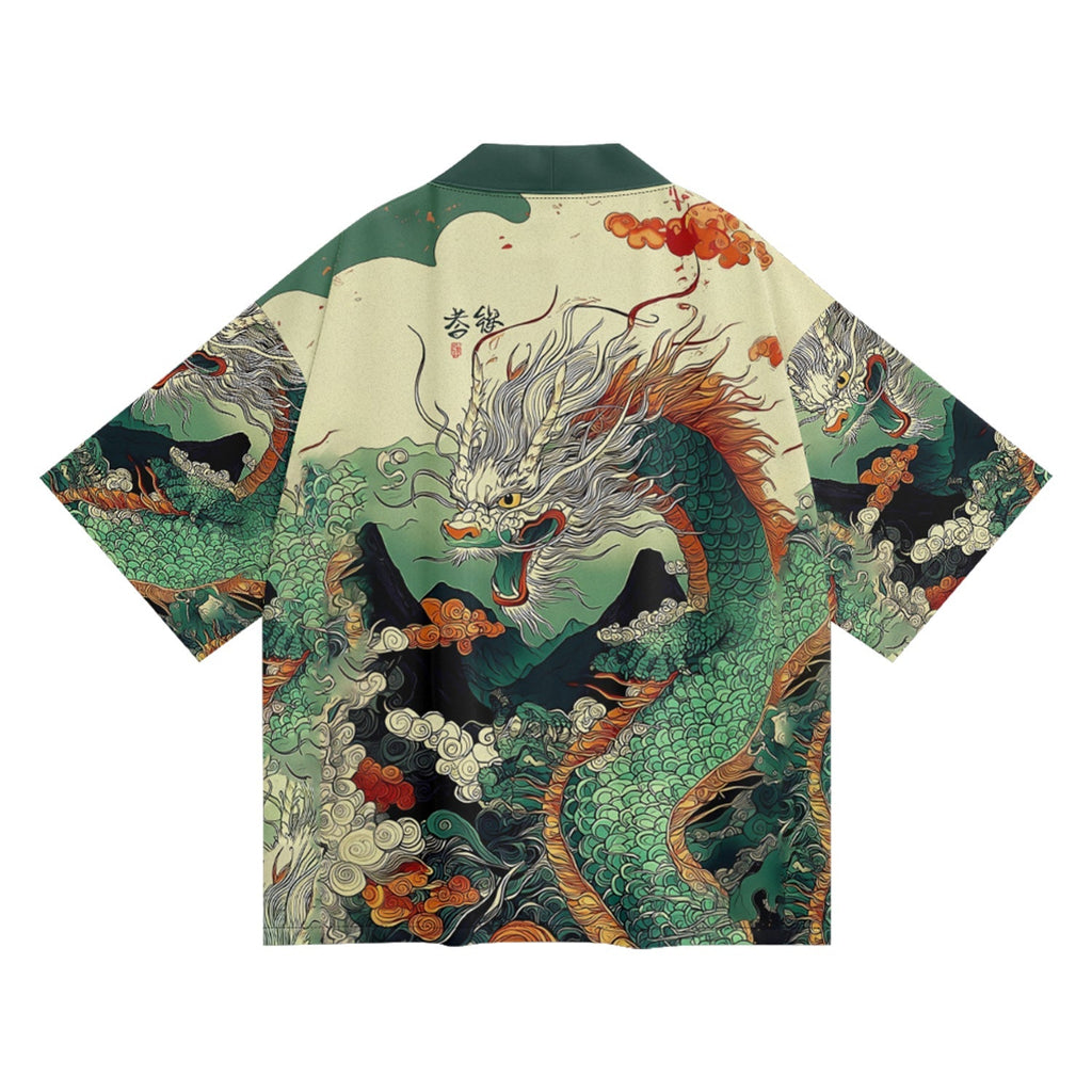 K32 Green Dragon Kimono Niepce