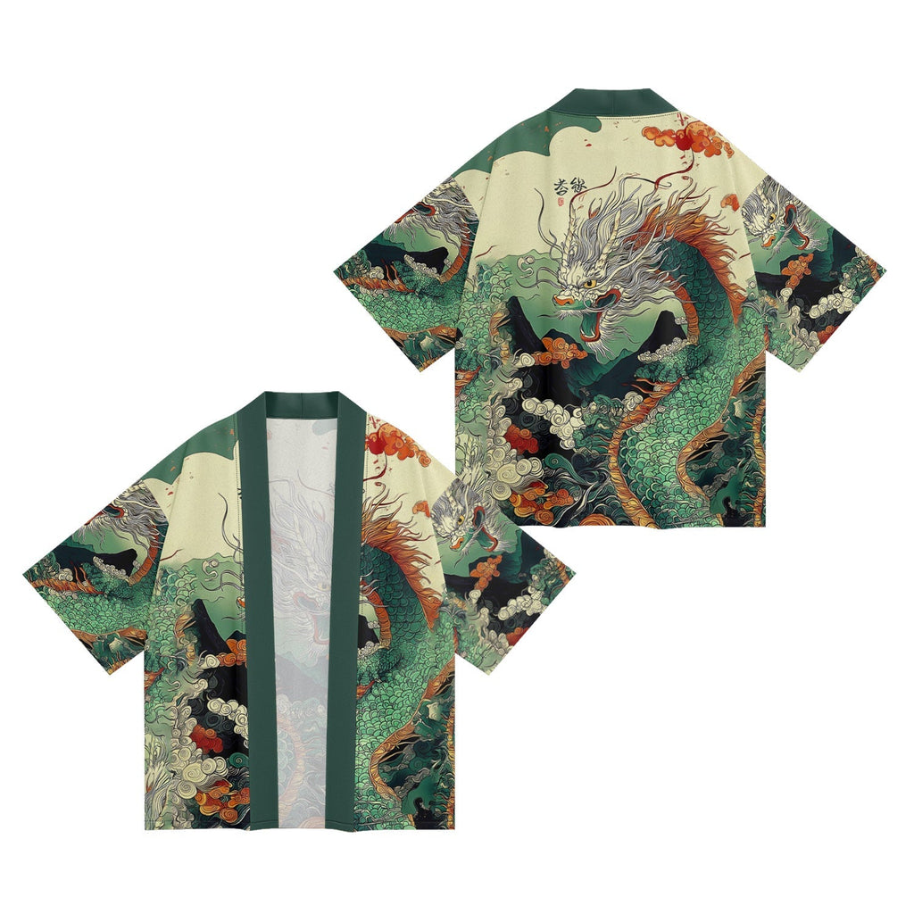 K32 Green Dragon Kimono Niepce