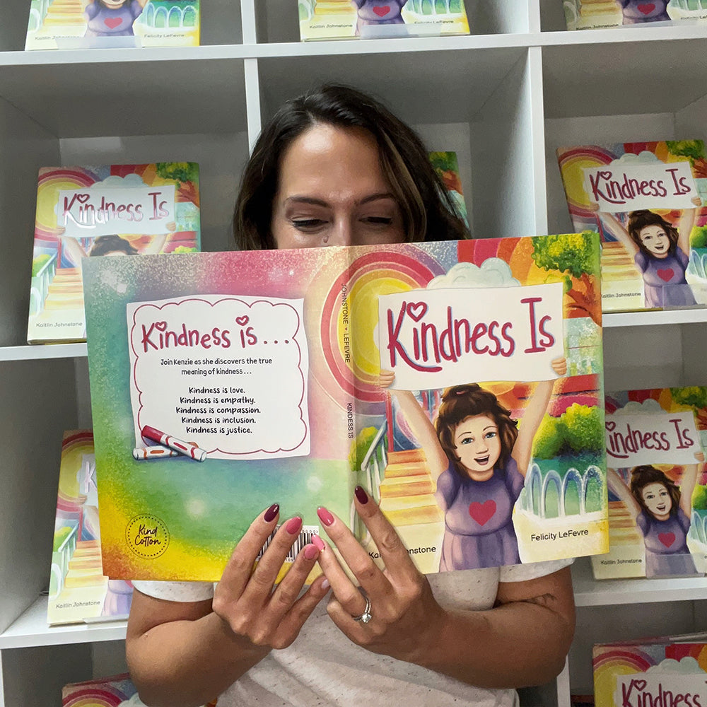 Kindness Is Book Kind Cotton