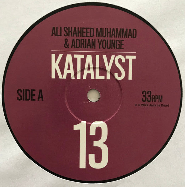 Katalyst (5), Ali Shaheed Muhammad & Adrian Younge - Jazz Is Dead 13 | Mint (M) Mint (M) Love Vinyl Records