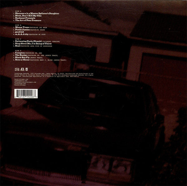 Kendrick Lamar - Good Kid, M.A.A.d City (2xVINYL) | Mint (M) Mint (M) Love Vinyl Records