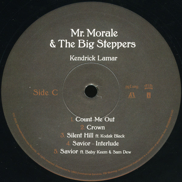 Kendrick Lamar - Mr. Morale & The Big Steppers (2xVINYL) | Mint (M) Mint (M) Love Vinyl Records