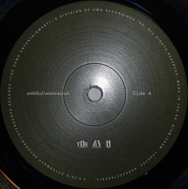 Kendrick Lamar - Untitled Unmastered. | Mint (M) Mint (M) Love Vinyl Records