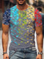 Plus Size Mens clothing Basic Tops Fashion 3D Print T-shirt 2021 Summer Casual Pullovers Men Tees Shirt Masculinas 3XL