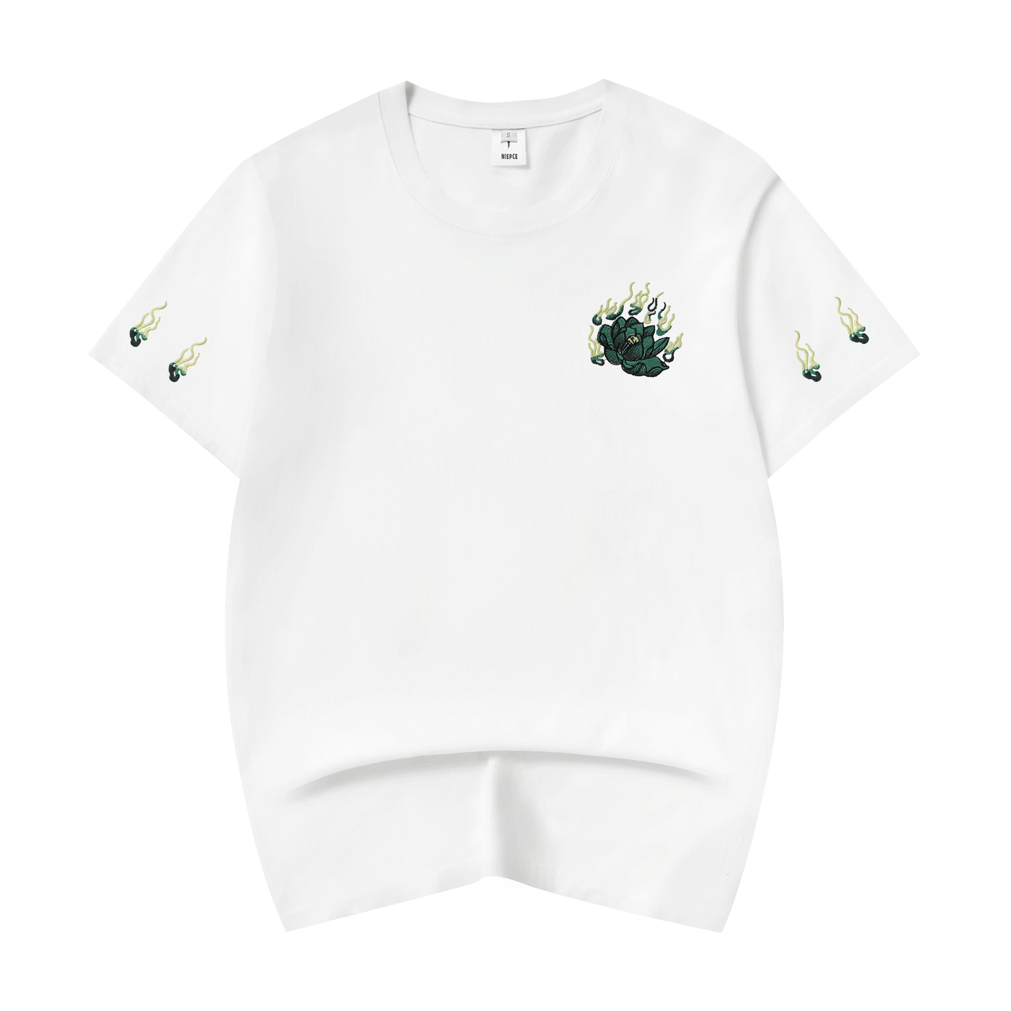KH2820 Emerald Kirin Embroidery Tee Niepce