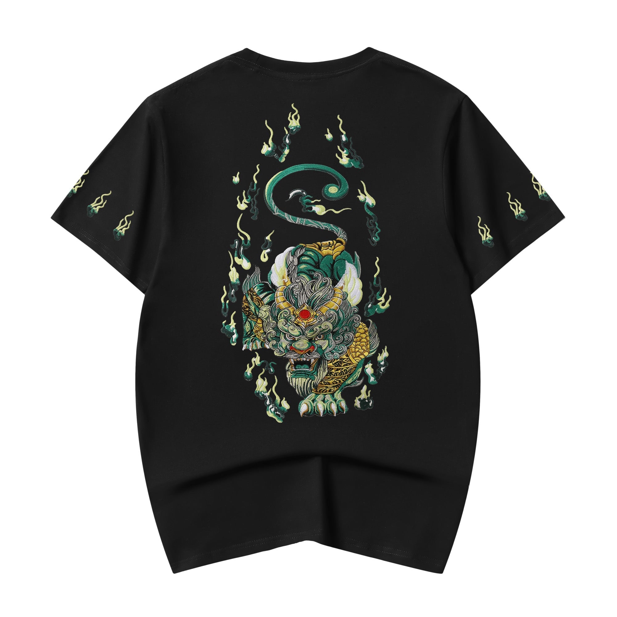 KH2820 Emerald Kirin Embroidery Tee Niepce