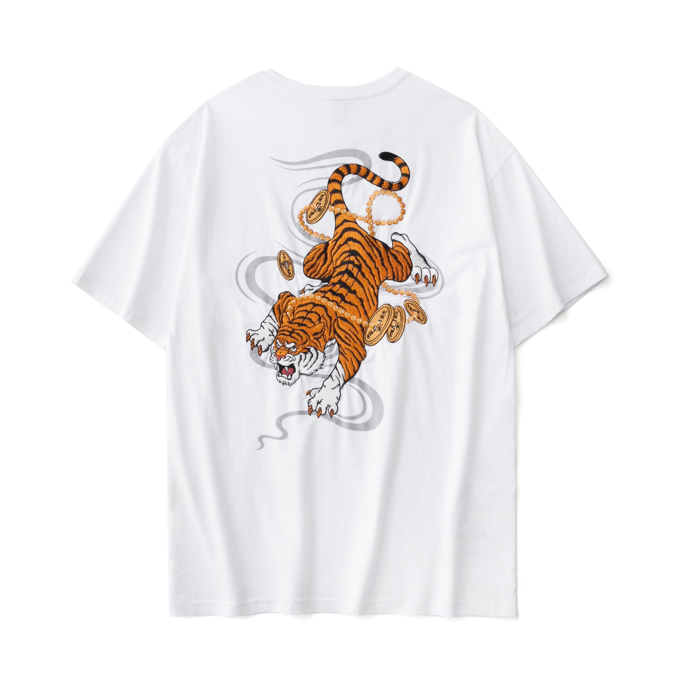KH5398 Rich Tiger Embroidery Tee Niepce