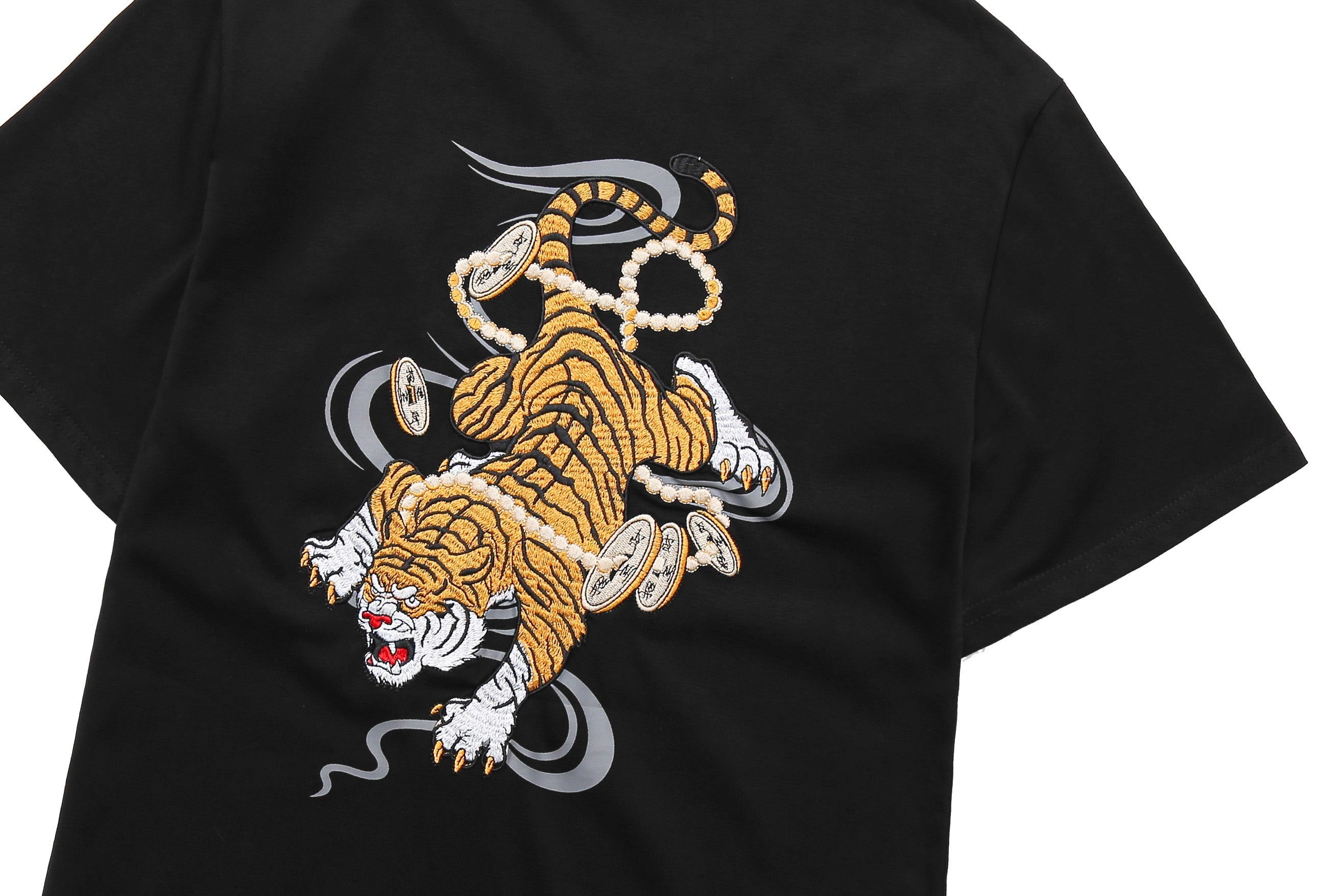 KH5398 Rich Tiger Embroidery Tee Niepce