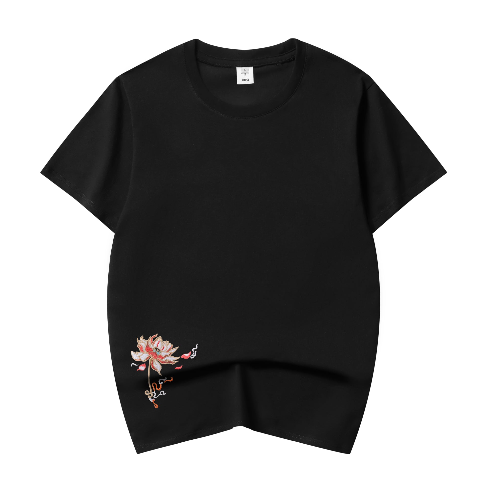 KH606 Blue Phoenix Embroidery Tee Niepce