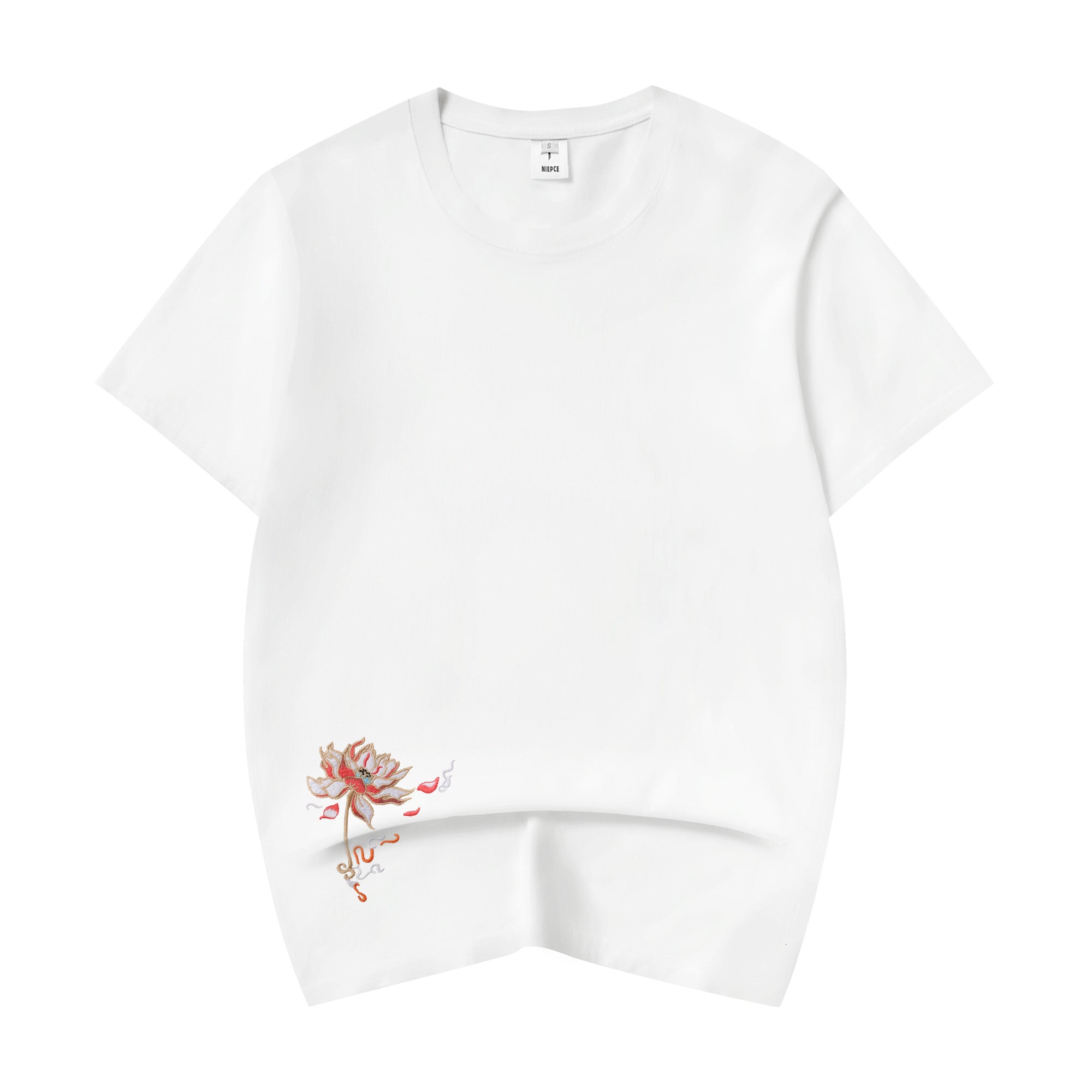 KH606 Blue Phoenix Embroidery Tee Niepce