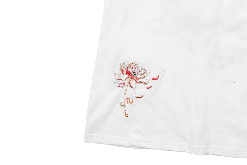 KH606 Blue Phoenix Embroidery Tee Niepce