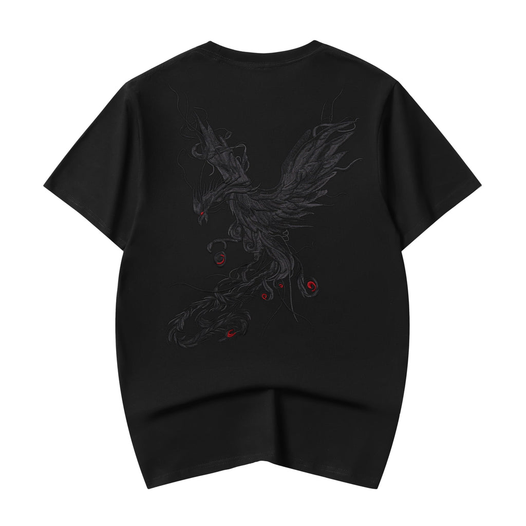 KH617 Rebirth of the Phoenix Embroidery Tee Niepce