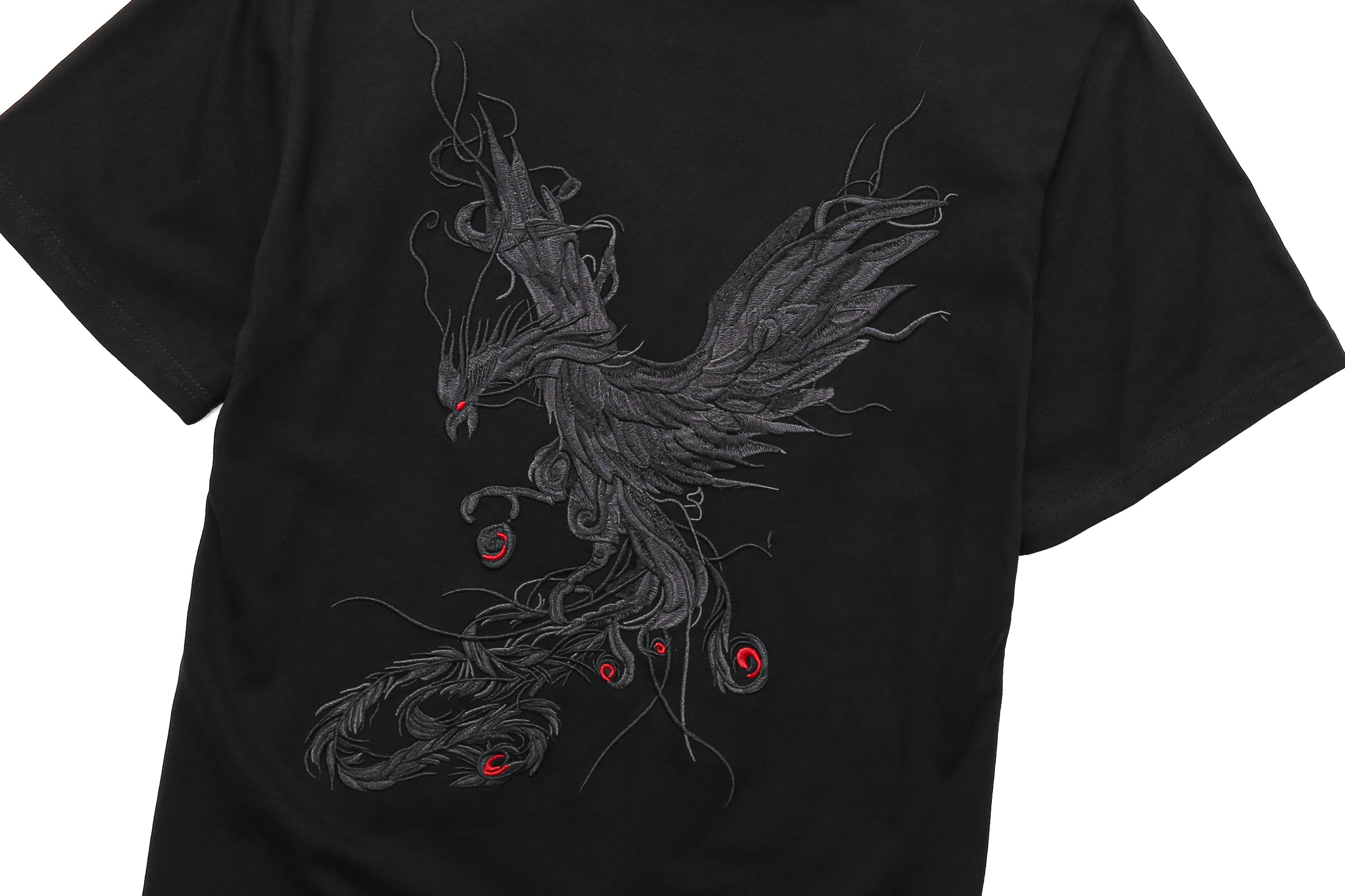 KH617 Rebirth of the Phoenix Embroidery Tee Niepce