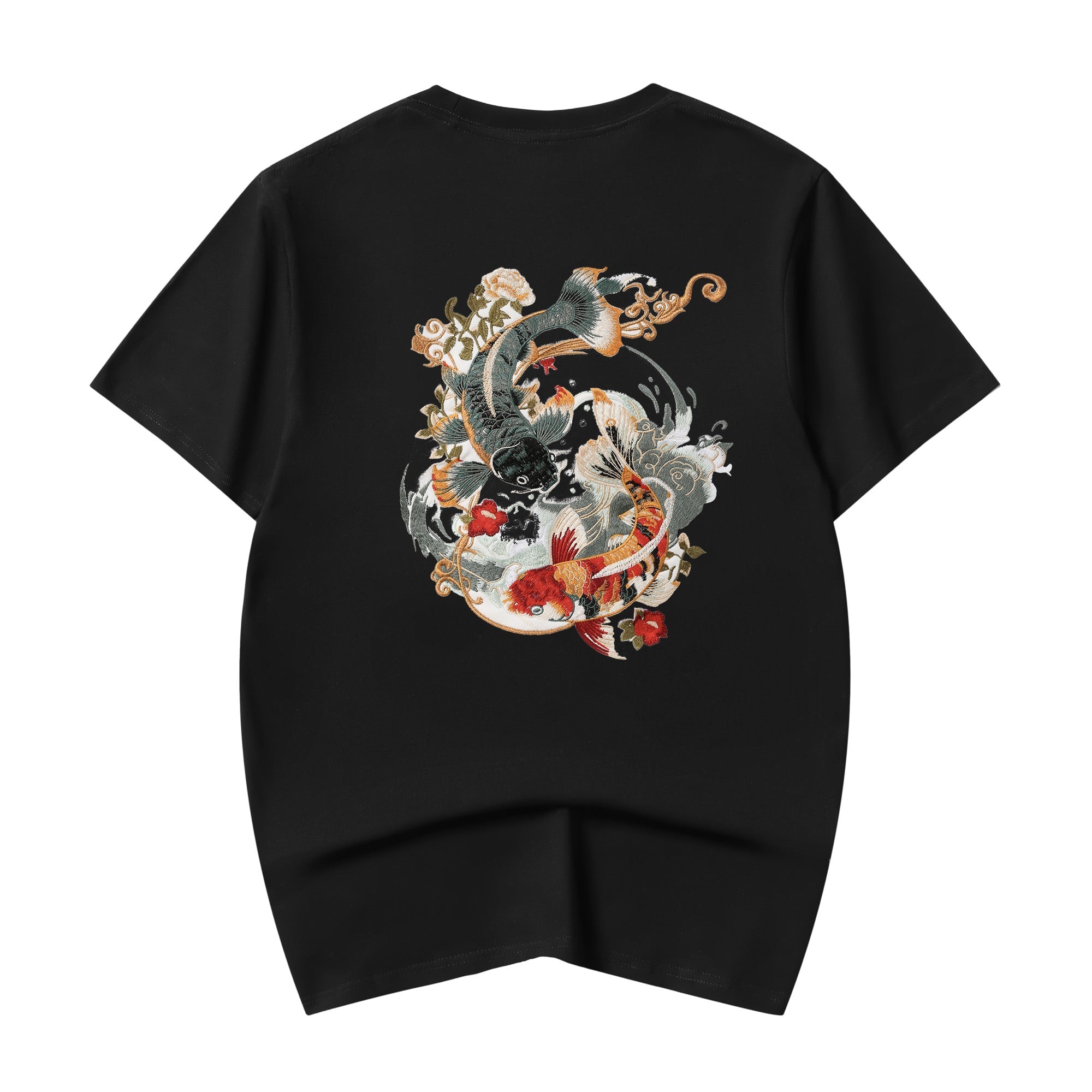 KH880 Koi Embroidery Tee Niepce