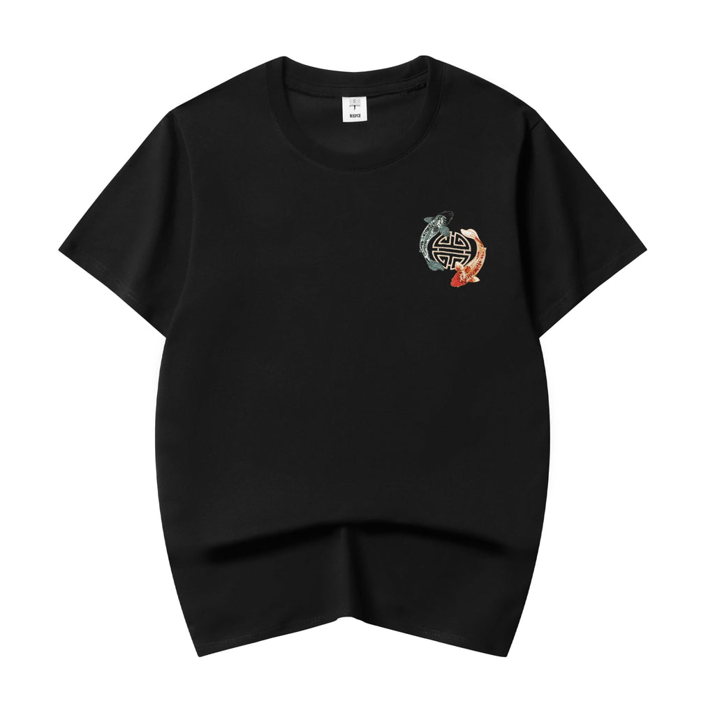 KH880 Koi Embroidery Tee Niepce