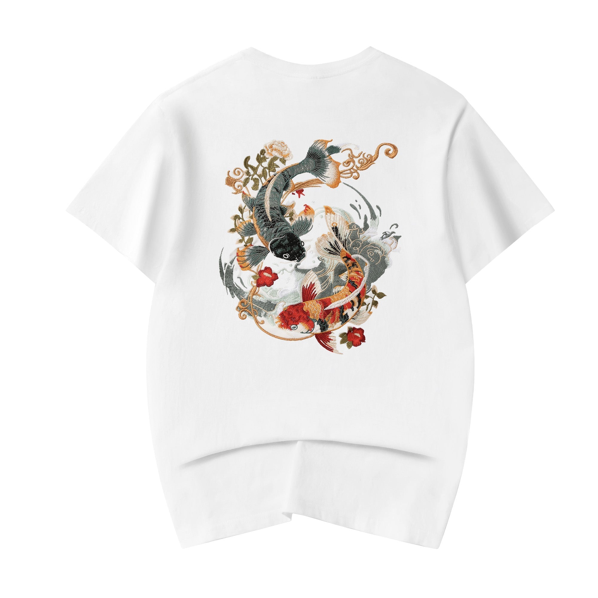 KH880 Koi Embroidery Tee Niepce