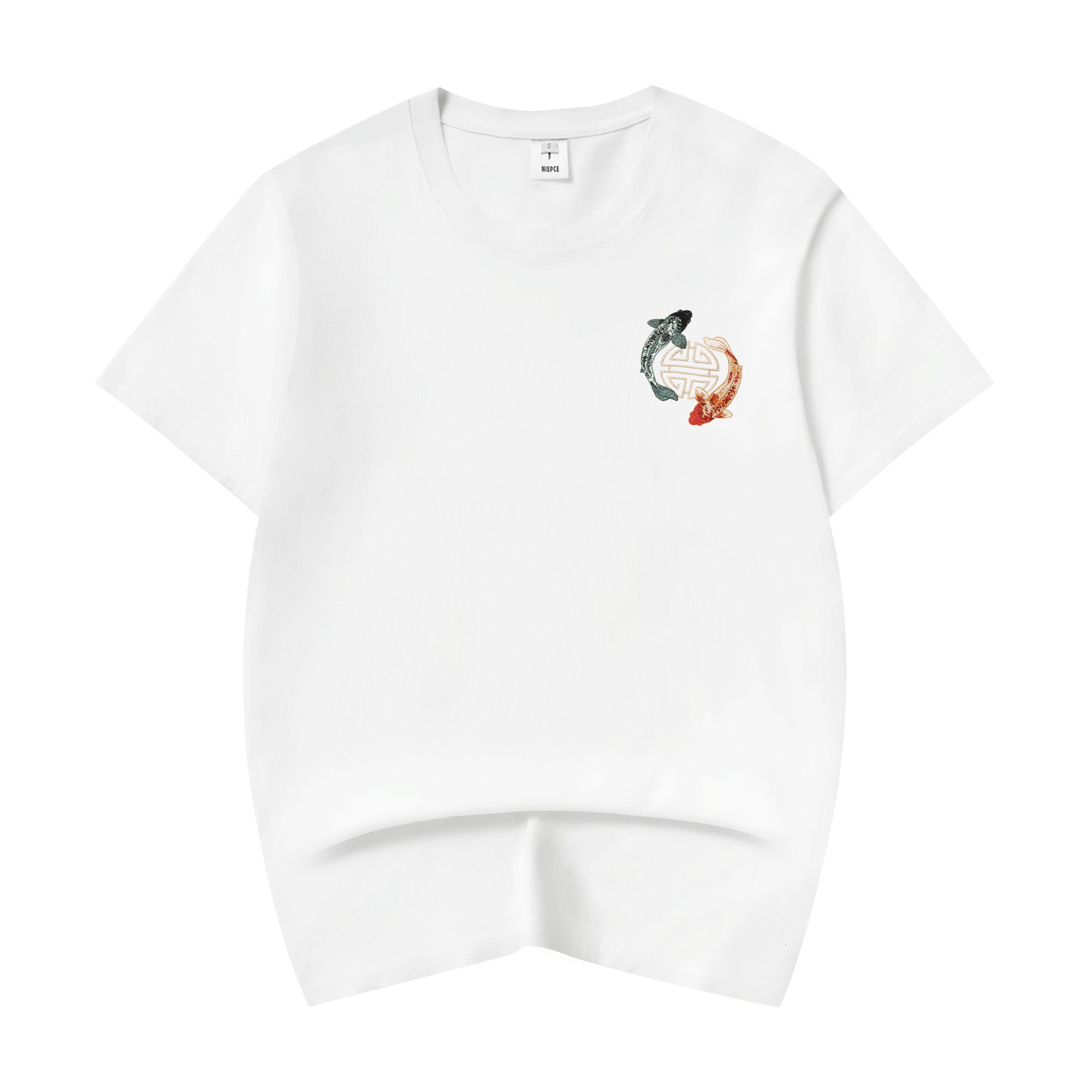 KH880 Koi Embroidery Tee Niepce