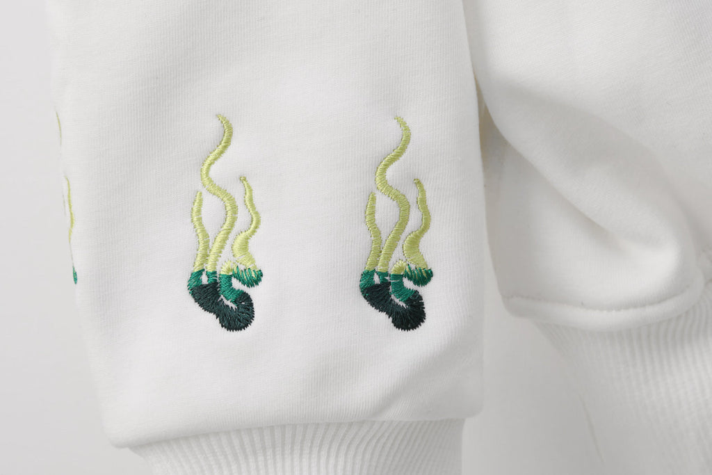 KH9007 Emerald Kirin Embroidery Hoodie Niepce