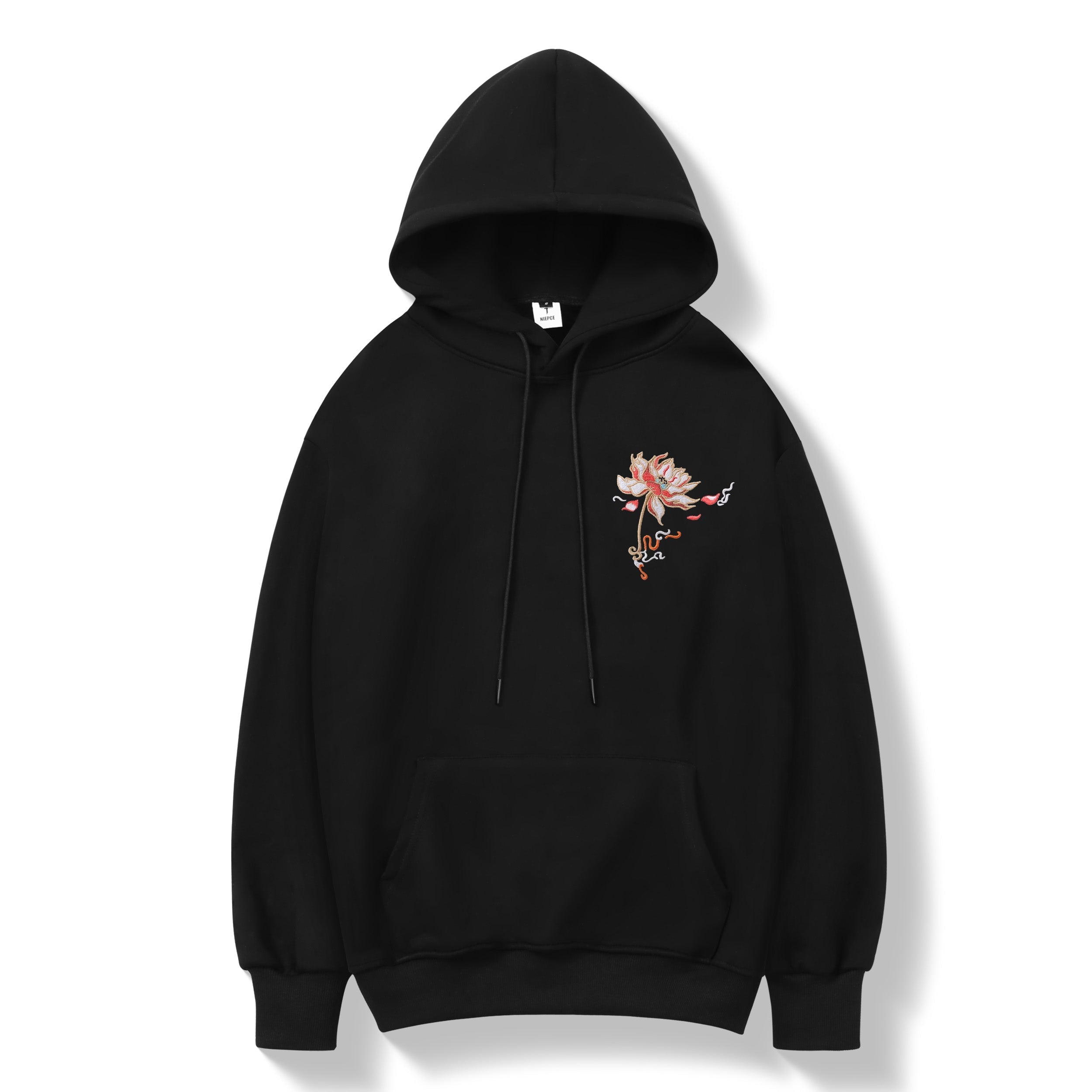 KH9010 Blue Phoenix Embroidery Hoodie Niepce