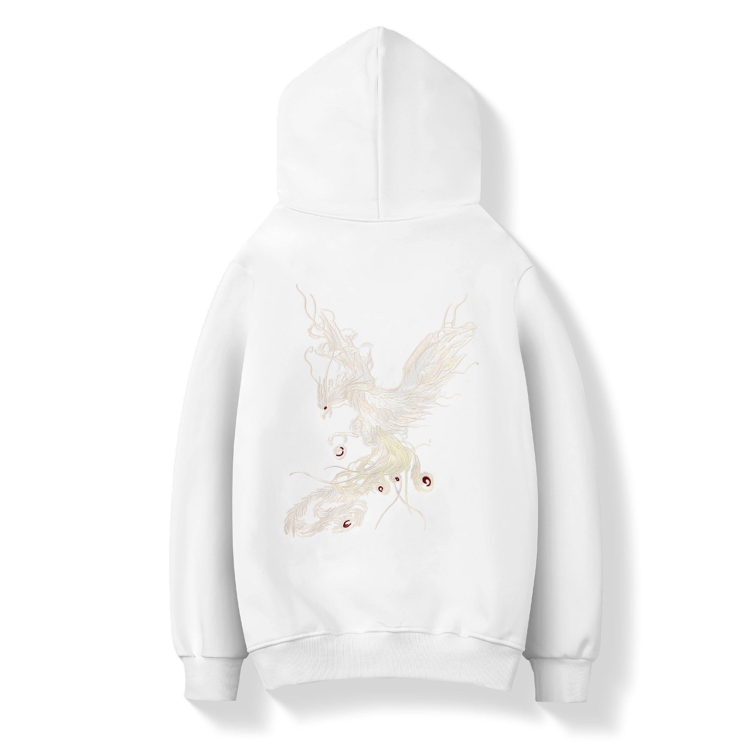 KH9011 Striking Phoenix Embroidery Hoodie Niepce