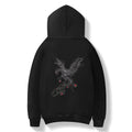 KH9011 Striking Phoenix Embroidery Hoodie Niepce