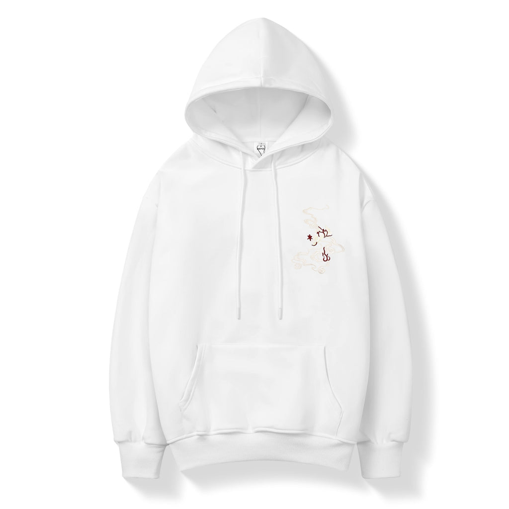 KH9011 Striking Phoenix Embroidery Hoodie Niepce