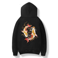 KH9013 Golden Koi Fish Embroidery Hoodie Niepce