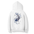 KH9015 Blue Koi Embroidery Hoodie Niepce