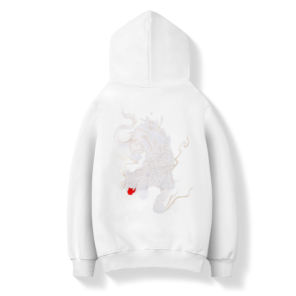 KH9202 Raging Panther Embroidery Hoodie Niepce