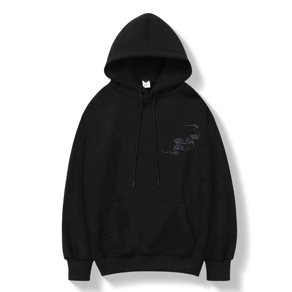KH9202 Raging Panther Embroidery Hoodie Niepce
