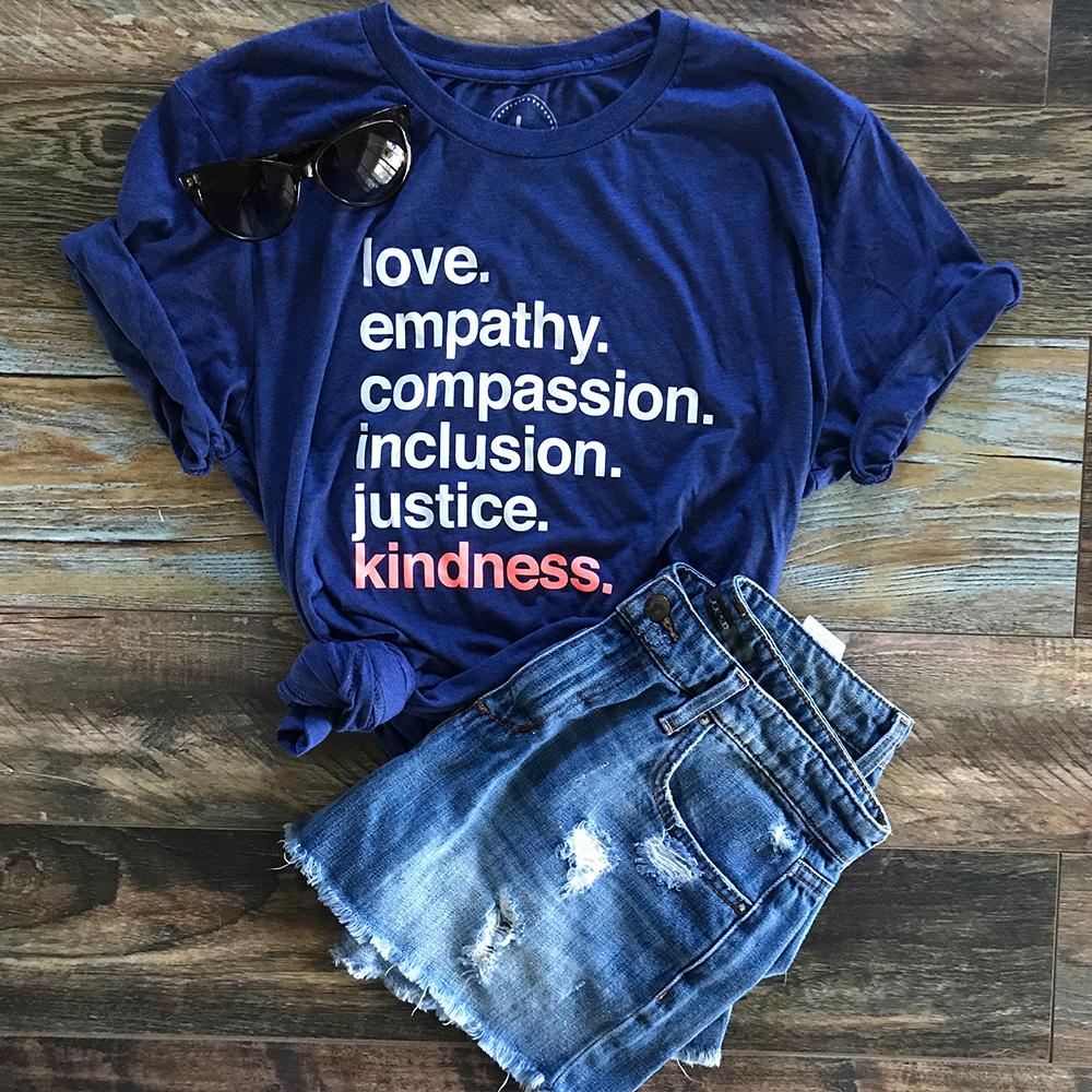 'Kindness is' Classic Tee Kind Cotton