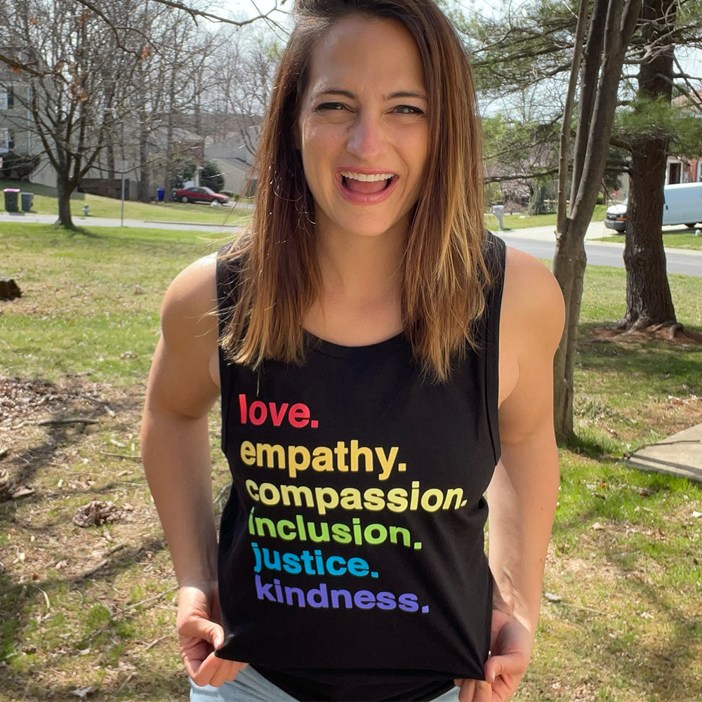 'Kindness is' Pride Classic Tank Kind Cotton