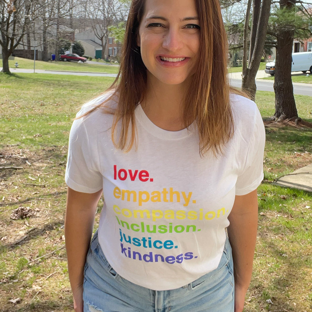 'Kindness is' Pride Classic Tee Kind Cotton