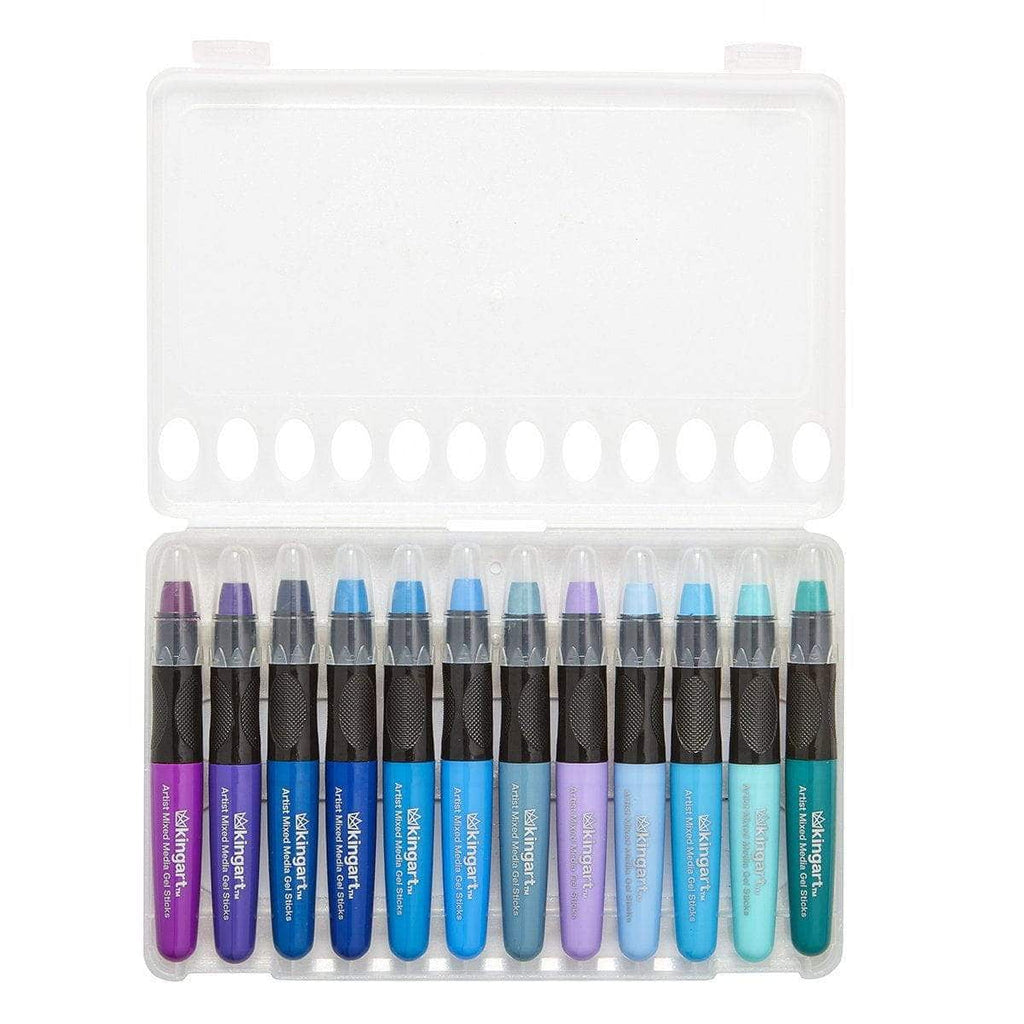 Gel Stick Crayons 48 Colors KINGART