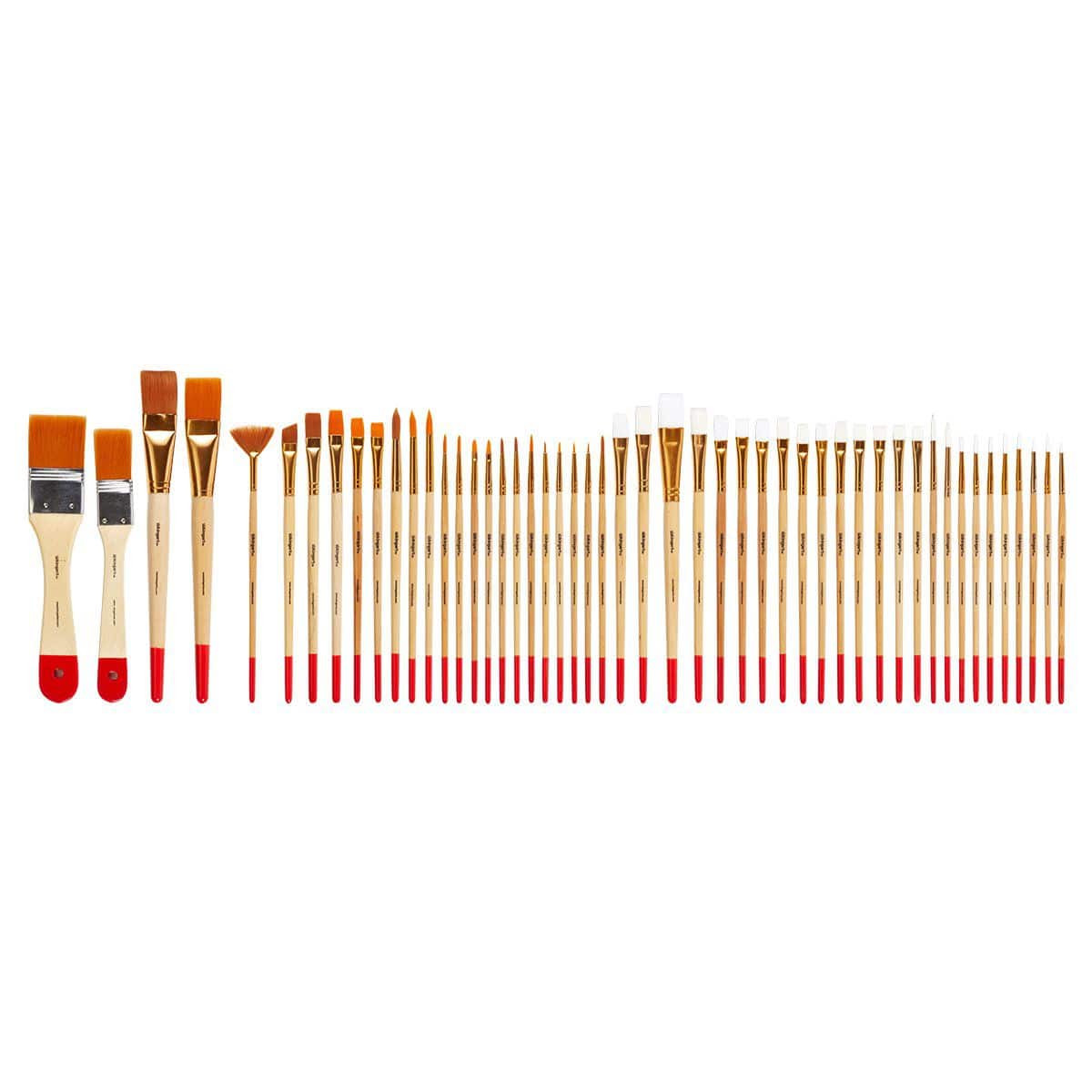 Studio Value Pack Brush Set - 50 pc KINGART