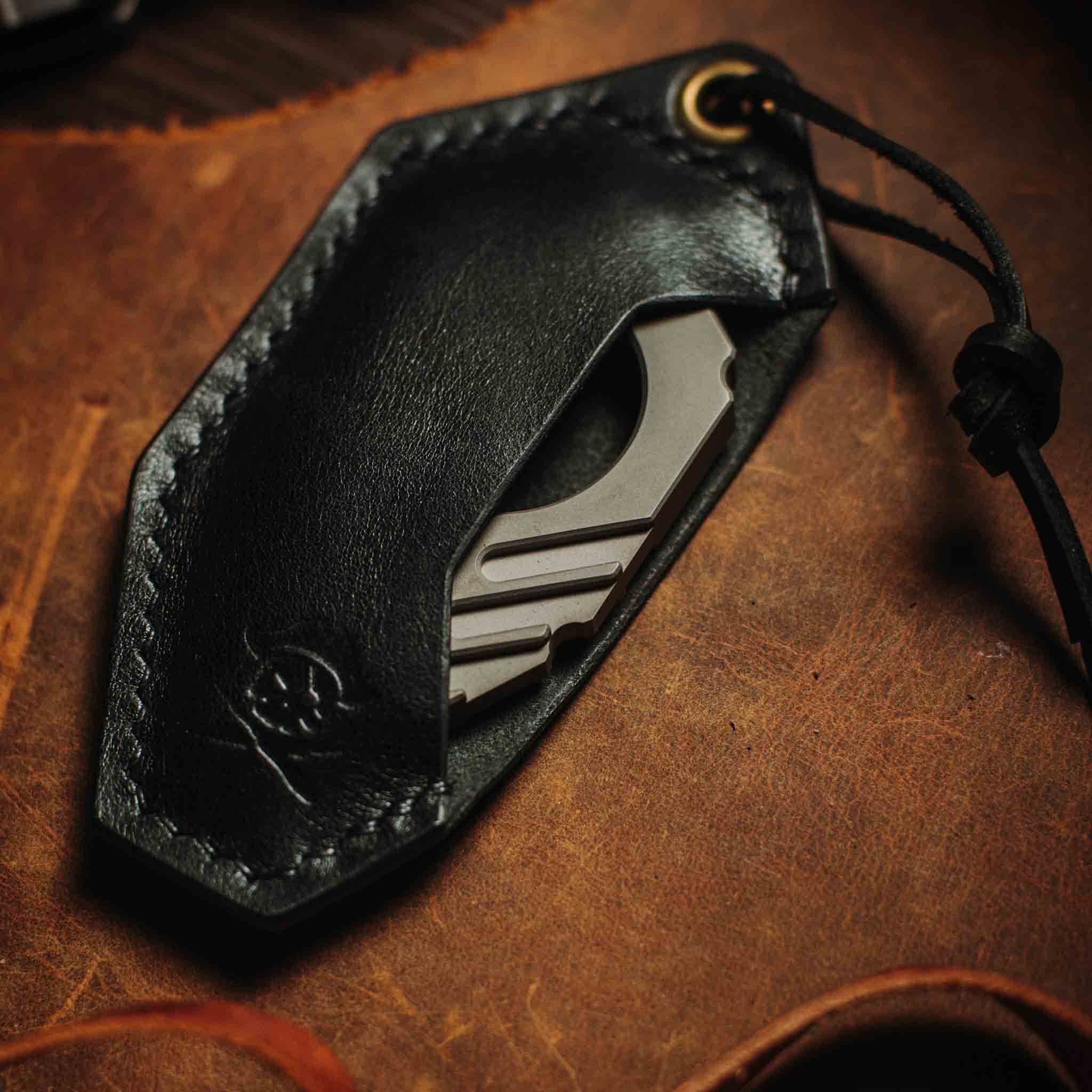 Pharaoh Bottle Opener Holder - King’s Pocket | Leather Case | Pharaoh Accessory Pirate Goods