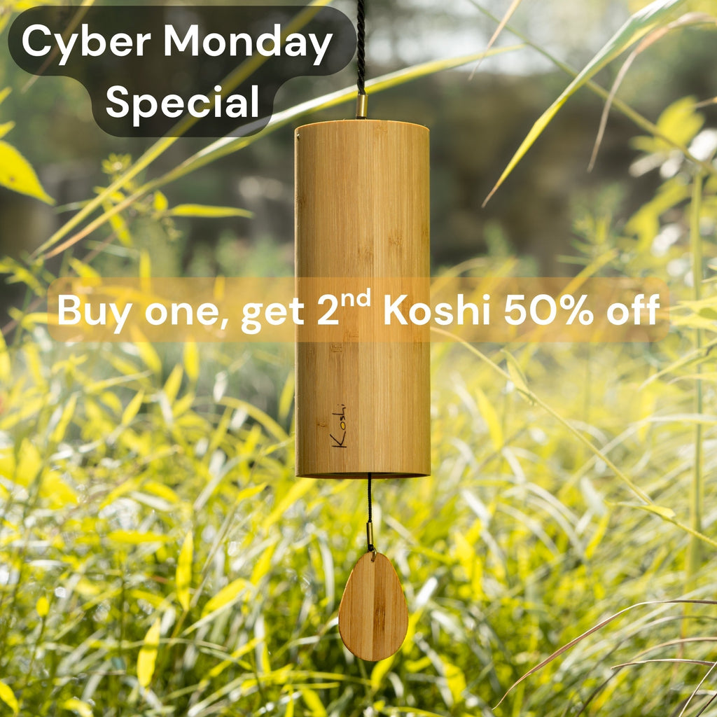 Koshi Chime Aria (A-minor) Handcrafted Sound Healing Chime for Meditation and Sound Baths WePlayWellTogether