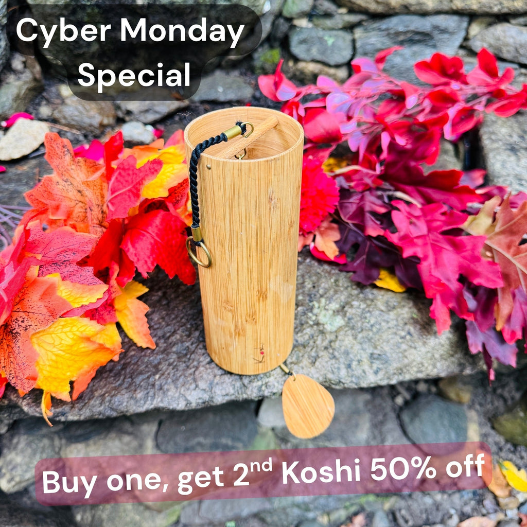 Koshi Chime Ignis (G-Major) Handcrafted Sound Healing Chime for Meditation and Sound Baths WePlayWellTogether