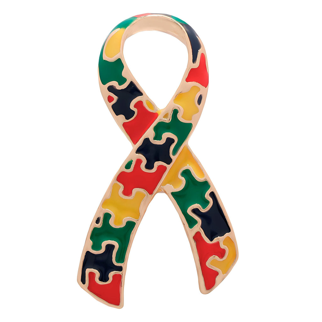 Large Autism Ribbon Pins The Awareness Company