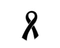 Large Flat Black Ribbon Lapel Pins The Awareness Company