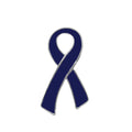Large Flat Dark Blue Ribbon Pins The Awareness Company