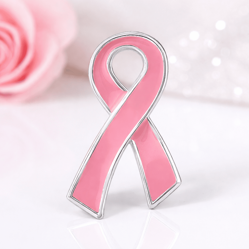 Large Flat Pink Ribbon Pins The Awareness Company