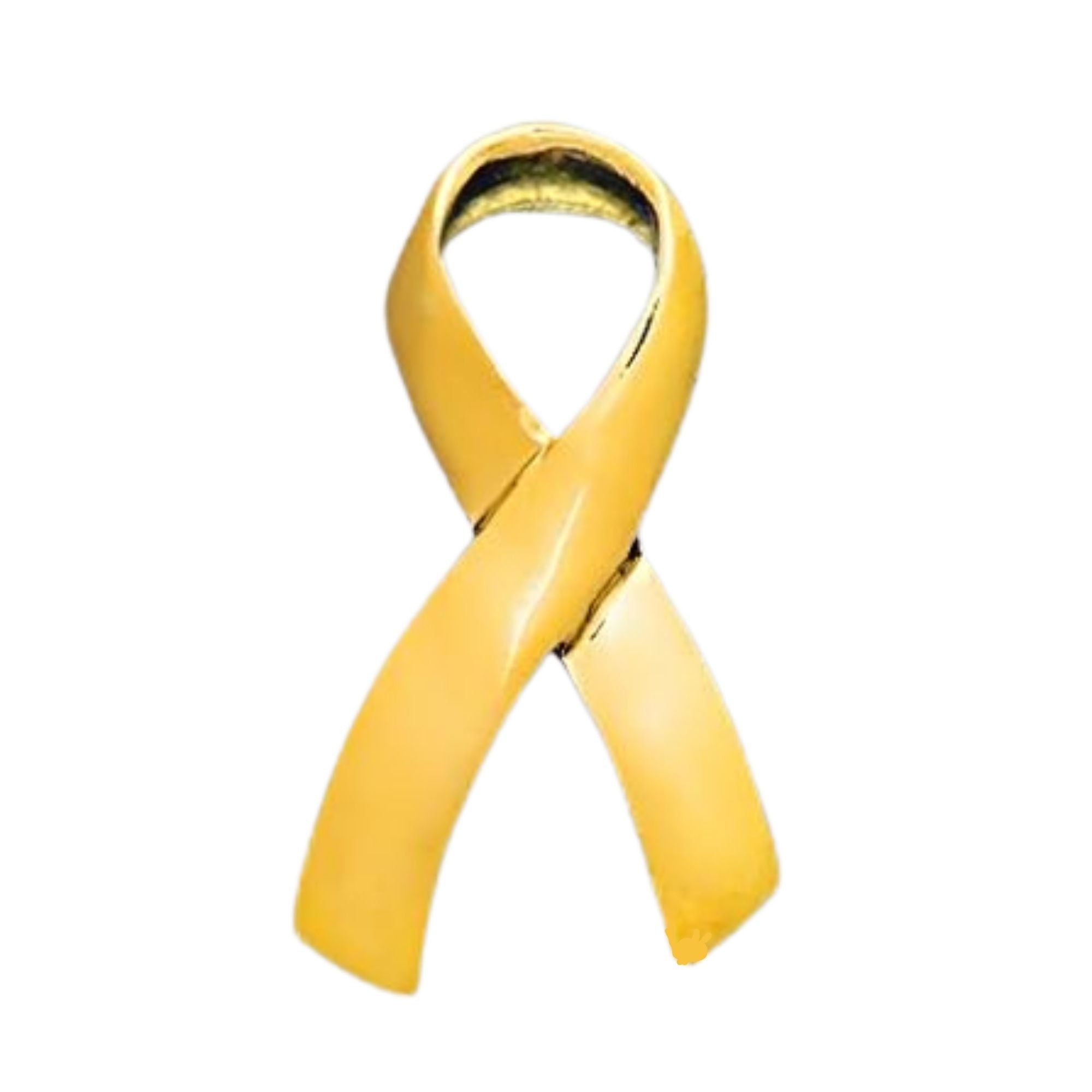 Large Gold Ribbon Pins The Awareness Company