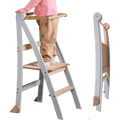 Learning Tower: Foldable Step Stool for Toddlers - Gray Goodevas B2B